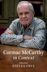 Couverture de l’ouvrage Cormac McCarthy in Context