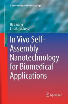 Couverture de l’ouvrage In Vivo Self-Assembly Nanotechnology for Biomedical Applications