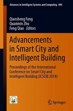 Couverture de l’ouvrage Advancements in Smart City and Intelligent Building