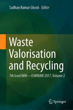 Cover of the book Waste Valorisation and Recycling