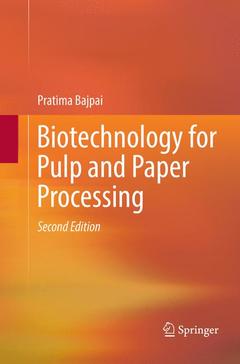 Couverture de l’ouvrage Biotechnology for Pulp and Paper Processing