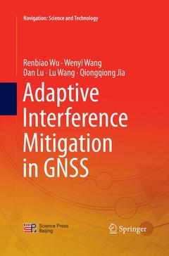 Cover of the book Adaptive Interference Mitigation in GNSS