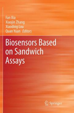 Couverture de l’ouvrage Biosensors Based on Sandwich Assays