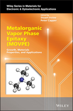 Couverture de l’ouvrage Metalorganic Vapor Phase Epitaxy (MOVPE)