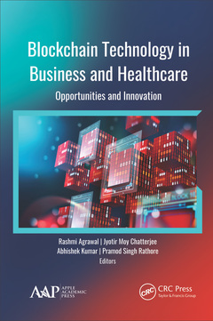 Couverture de l’ouvrage Blockchain Technology in Business and Healthcare