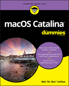 Couverture de l’ouvrage macOS Catalina For Dummies