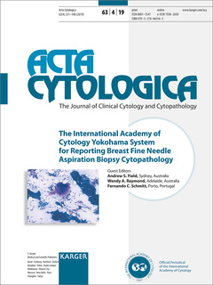 Couverture de l’ouvrage The International Academy of Cytology Yokohama System for Reporting Breast Fine Needle Aspiration Biopsy Cytopathology