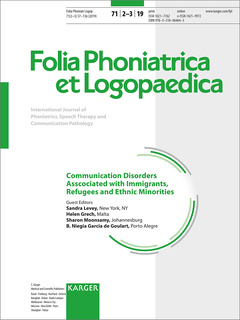 Couverture de l’ouvrage Communication Disorders Associated with Immigrants, Refugees and Ethnic Minorities