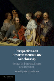 Cover of the book Perspectives on Environmental Law Scholarship