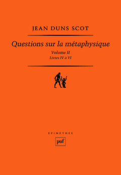 Cover of the book Questions sur la métaphysique, II