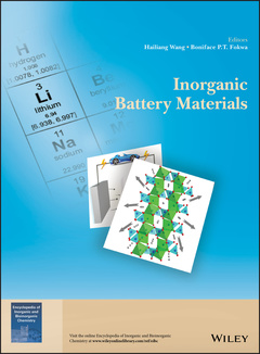 Couverture de l’ouvrage Inorganic Battery Materials