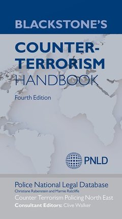 Couverture de l’ouvrage Blackstone's Counter-Terrorism Handbook