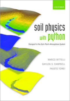 Couverture de l’ouvrage Soil Physics with Python