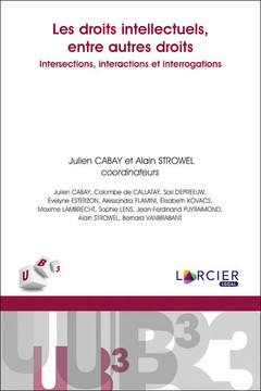 Cover of the book Les droits intellectuels, entre autres droits: intersections, interactions et interrogations