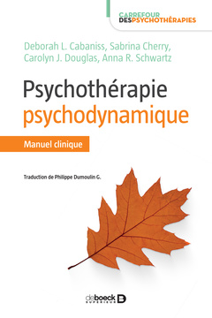 Cover of the book Psychothérapie psychodynamique
