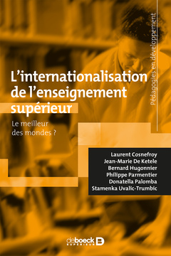 Cover of the book L'internationalisation de l'enseignement supérieur