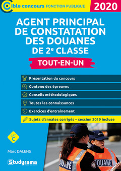Cover of the book Agent principal de constatation des douanes de 2e classe
