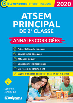 Cover of the book ATSEM principal de 2e classe Annales corrigées 2020