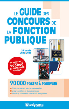 Cover of the book Le guide des concours de la fonction publique