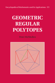 Couverture de l’ouvrage Geometric Regular Polytopes