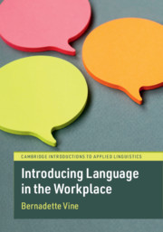 Couverture de l’ouvrage Introducing Language in the Workplace