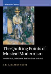 Couverture de l’ouvrage The Quilting Points of Musical Modernism
