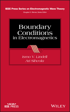 Couverture de l’ouvrage Boundary Conditions in Electromagnetics