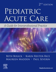 Couverture de l’ouvrage Pediatric Acute Care