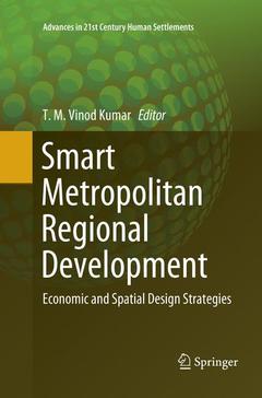 Couverture de l’ouvrage Smart Metropolitan Regional Development