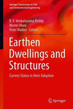 Couverture de l’ouvrage Earthen Dwellings and Structures