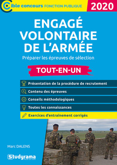 Couverture de l’ouvrage Engagé volontaire de l'armée 2020