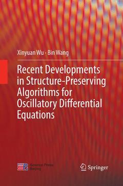 Couverture de l’ouvrage Recent Developments in Structure-Preserving Algorithms for Oscillatory Differential Equations