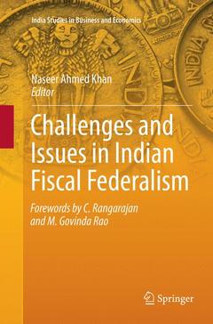 Couverture de l’ouvrage Challenges and Issues in Indian Fiscal Federalism