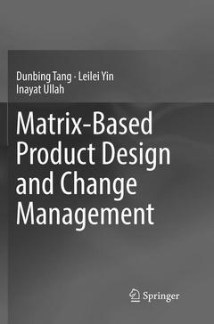 Couverture de l’ouvrage Matrix-based Product Design and Change Management