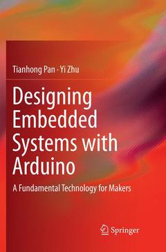 Cover of the book Designing Embedded Systems with Arduino