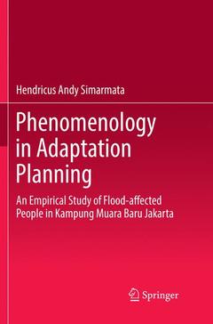 Cover of the book Phenomenology in Adaptation Planning