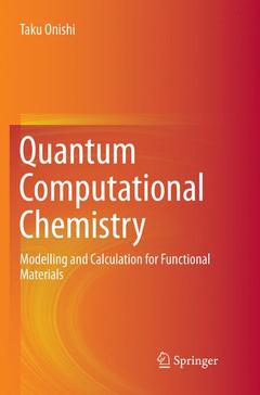 Couverture de l’ouvrage Quantum Computational Chemistry