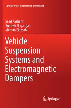 Couverture de l’ouvrage Vehicle Suspension Systems and Electromagnetic Dampers