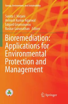 Cover of the book Bioremediation: Applications for Environmental Protection and Management