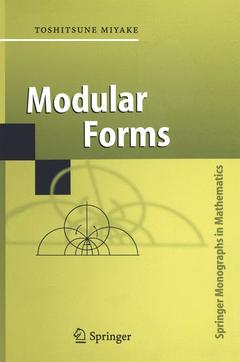 Couverture de l’ouvrage Modular Forms