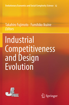 Couverture de l’ouvrage Industrial Competitiveness and Design Evolution