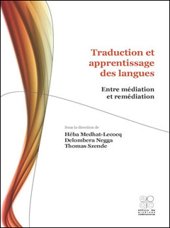 Couverture de l’ouvrage Traduction et apprentissage des langues
