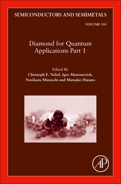 Couverture de l’ouvrage Diamond for Quantum Applications Part 1