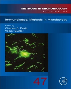 Couverture de l’ouvrage Immunological Methods in Microbiology