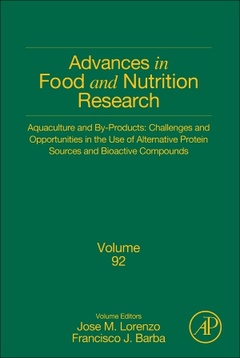 Couverture de l’ouvrage Aquaculture and By-Products: Challenges and Opportunities in the Use of Alternative Protein Sources and Bioactive Compounds