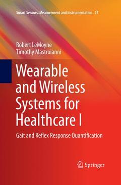 Couverture de l’ouvrage Wearable and Wireless Systems for Healthcare I