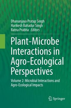 Couverture de l’ouvrage Plant-Microbe Interactions in Agro-Ecological Perspectives