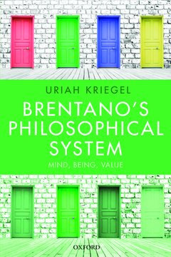 Couverture de l’ouvrage Brentano's Philosophical System