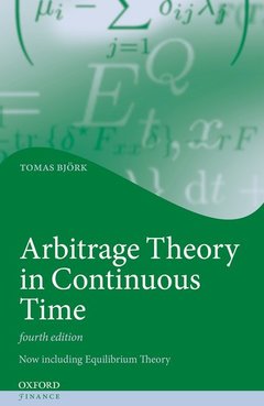 Couverture de l’ouvrage Arbitrage Theory in Continuous Time
