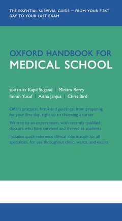 Couverture de l’ouvrage Oxford Handbook for Medical School